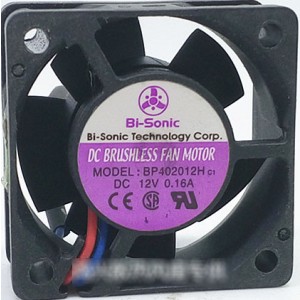 Bi-Sonic BP402012H 12V 0.16A 1.9W 2wires Cooling Fan